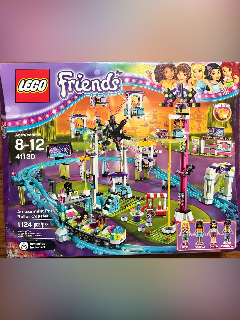 LEGO FRIENDS Amusement Park Roller Coaster